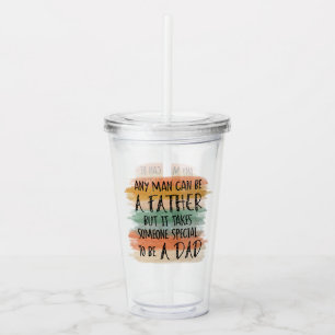Stepdad Father's Day Gift   Special Dad Acrylic Tumbler