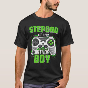 Stepdad Of The Birthday Boy Video Game B-Day Top G