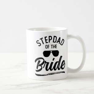 Stepdad Of The Bride Matching Wedding Party Coffee Mug