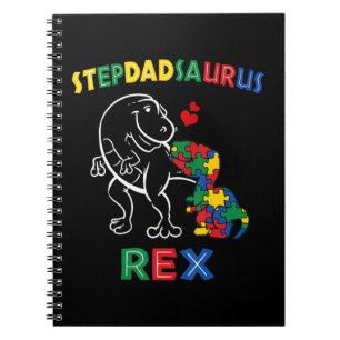 Stepdadrsaurus Rex - Perfect for stepfather who ha Notebook