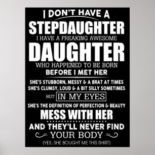 Stepdaughter Poster