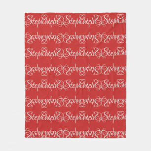 Steph personalized Fleece Blanket