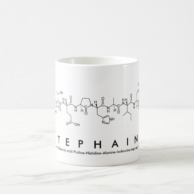 Stéphaine peptide nom mug (Centre)