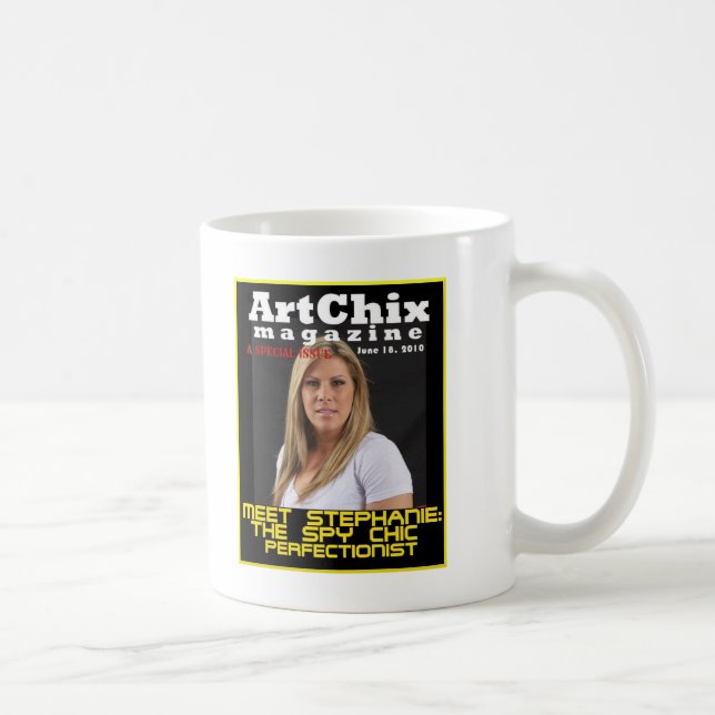 Stephanie spy chic mug (Right)
