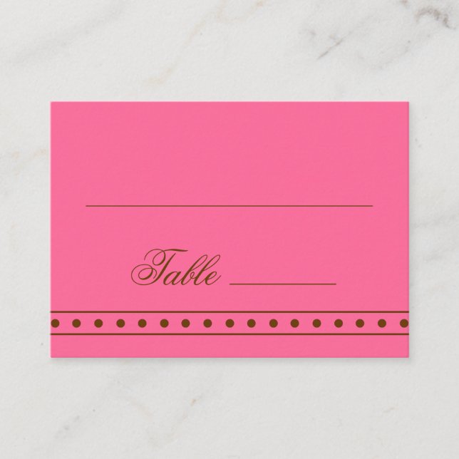 Stephanie Tess Table Cards (Front)