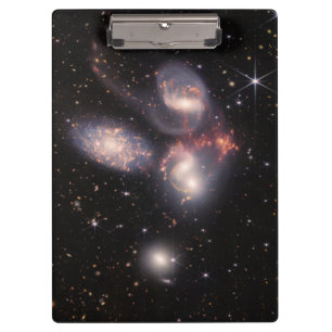 Stephan's Quintet 5 Galaxies Deep Field James Webb Clipboard