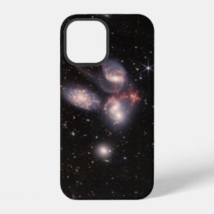 Stephan's Quintet 5 Galaxies Deep Field James Webb iPhone 12 Case