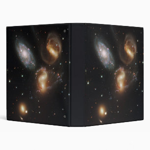 Stephan's Quintet: A Galaxy Galactic Wreckage Binder