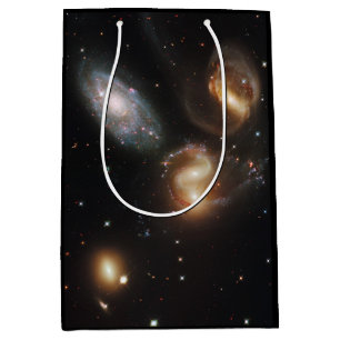 Stephan's Quintet: A Galaxy Galactic Wreckage Medium Gift Bag