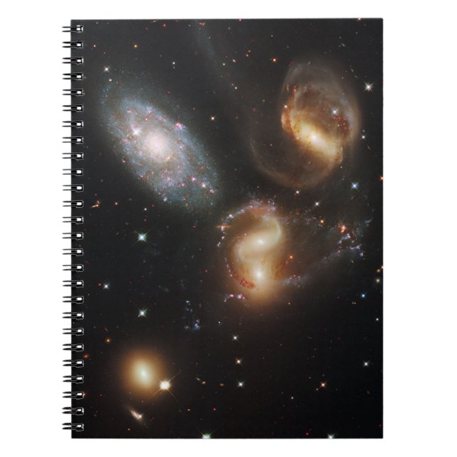 Stephan's Quintet: A Galaxy Galactic Wreckage Notebook (Front)