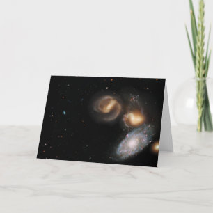 Stephan's Quintet Galaxies Card