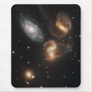 Stephan's Quintet Galaxies (Hubble Telescope) Mouse Pad