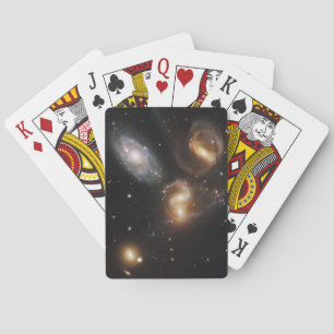 Stephan's Quintet Galaxies (Hubble Telescope) Playing Cards