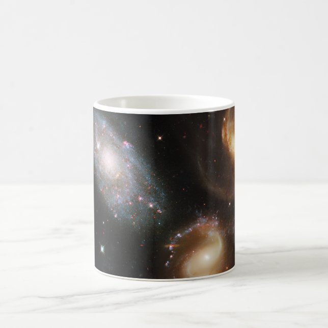 Stephan's Quintet Hickson Compact Group 92 Coffee Mug (Center)