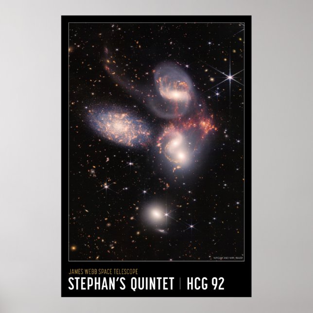Stephan's Quintet Poster (Front)