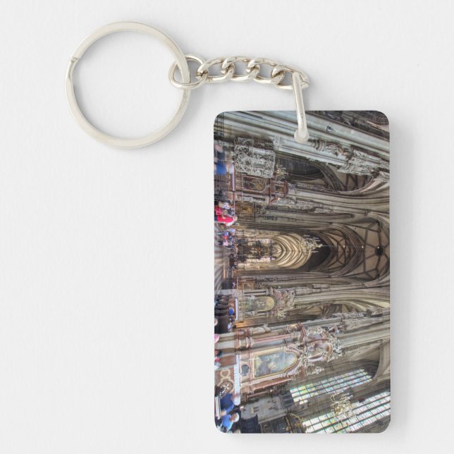 Stephansdom, Vienna Austria Keychain (Front)