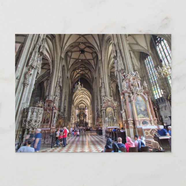 Stephansdom, Vienna Austria Postcard (Front)