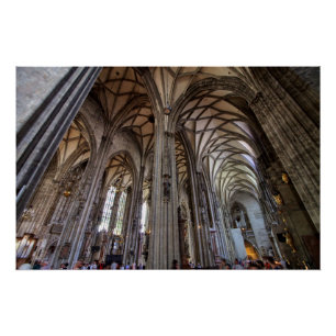 Stephansdom, Wien Österreich Poster