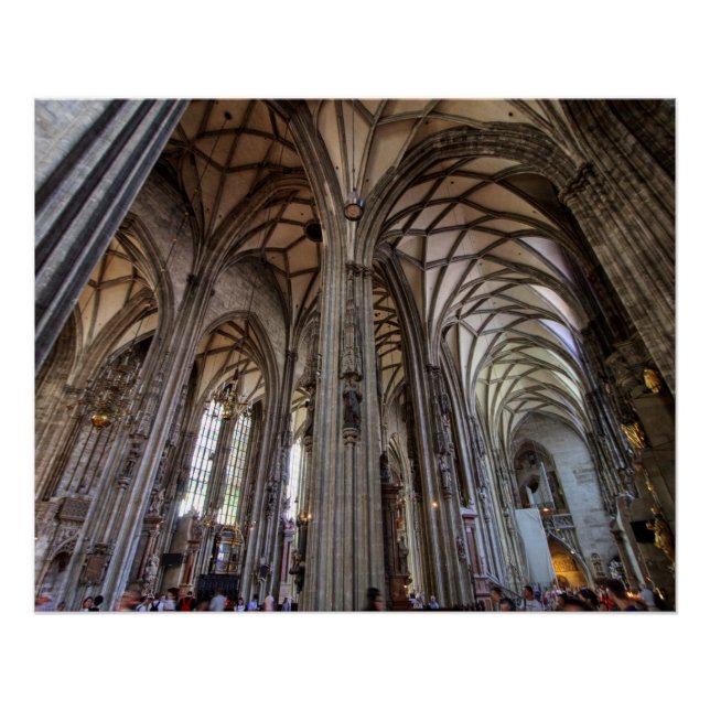 Stephansdom, Wien Österreich Poster (Front)