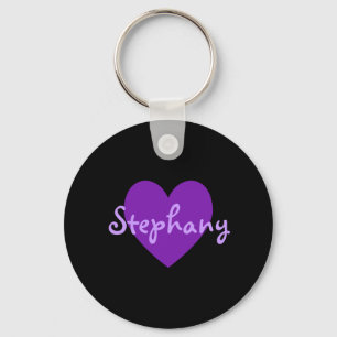 Stephany in Purple Keychain
