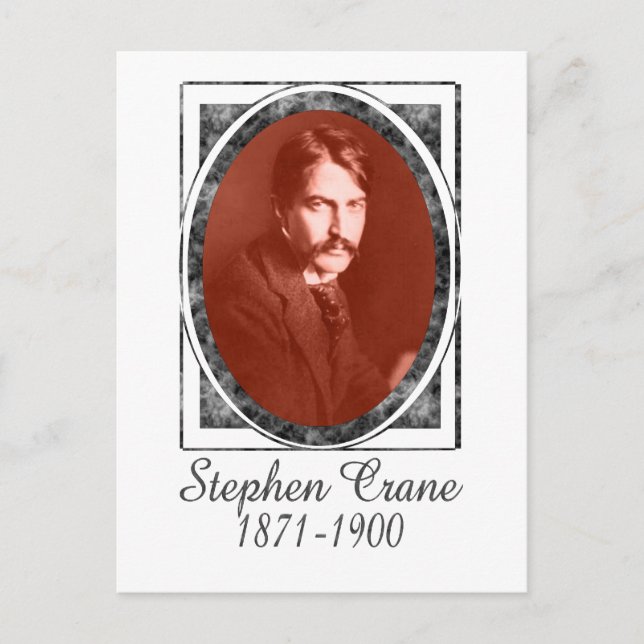 Stephen Crane Postcard (Front)
