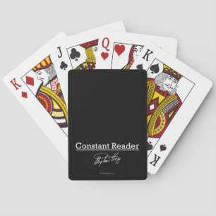 Stephen King, Constant Reader Playing Cards