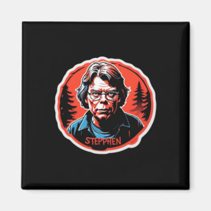 Stephen King Sticker Magnet