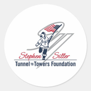 Stephen Siller Tunnel to Tower Foundation Classic Round Sticker