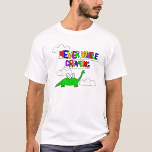 stephens colorfull dinosawr T-Shirt