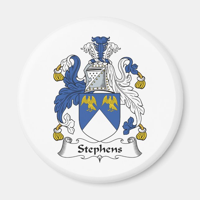 Stephens Family Crest Magnet (Front)
