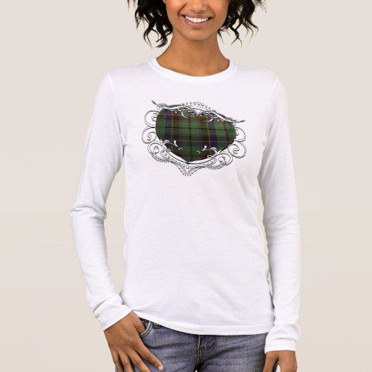 Stephenson Tartan Heart Long Sleeve T-Shirt
