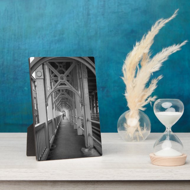 Stephensons High Level Bridge, Newcastle Upon Tyne Plaque (Side)