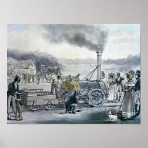 Stephenson's 'Northumbrian' Poster