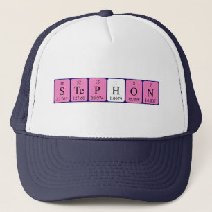 Stephon periodic table name hat