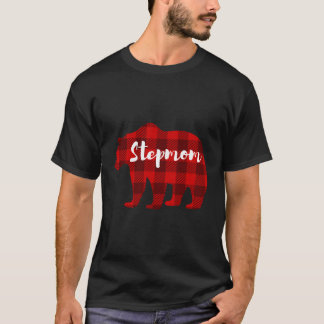 Stepmom Bear Clothing Womens Gifts Parents Family T-Shirt