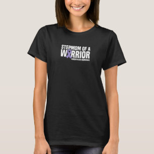 Stepmom Of A Warrior Fibromyalgia Awareness T-Shirt