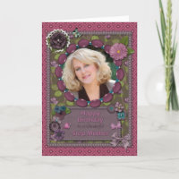 StepMother, Carte photo pour un anniversaire