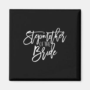Stepmother Of Bride Wedding Party Group Bridal Gro Magnet
