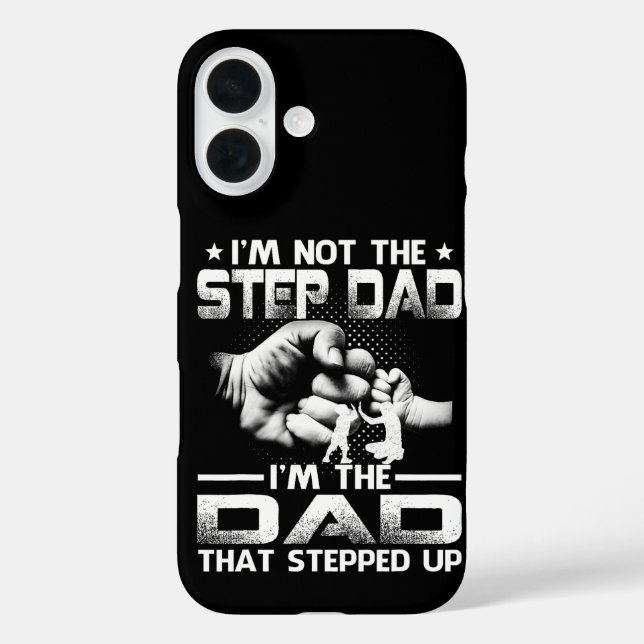 Stepped up Dad Case-Mate iPhone Case (Back)