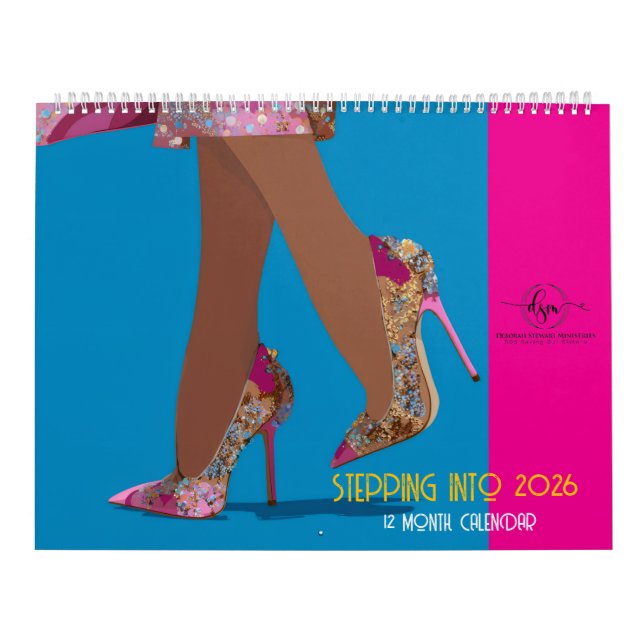 STEPPIN INTO 2026 Calendar (Cover)