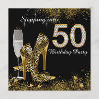 Stepping Into 50 Birthday Party