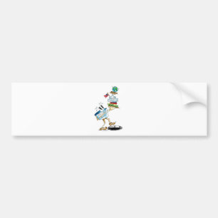 Stepping into Black Hole Bumper Sticker