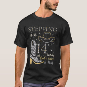 Stepping Into My 14th Birthday With God's Grace an T-Shirt