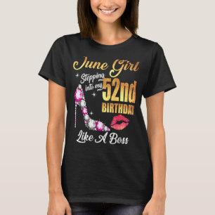 Stepping Into My 52nd Birthday Like A Boss For 52 T-Shirt