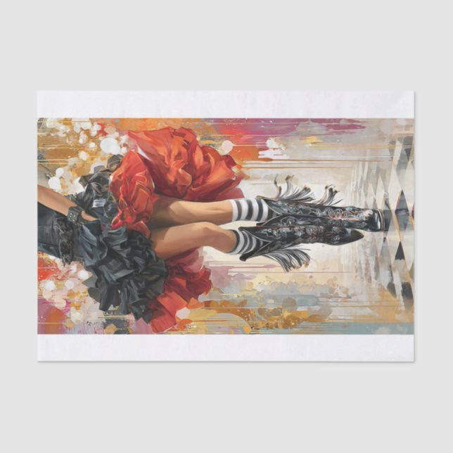 Stepping Into My Purpose10 Tissue Paper (Front)