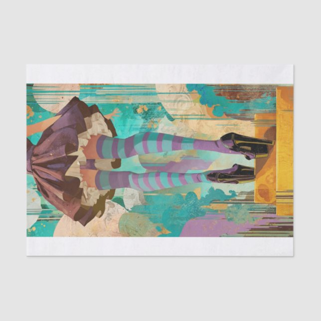 Stepping Into My Purpose3 Tissue Paper (Front)