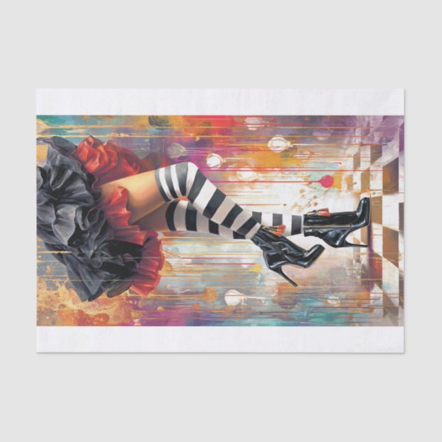 Stepping Into My Purpose8 Tissue Paper (Front)