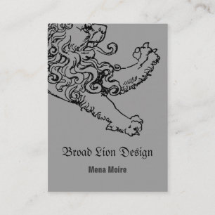 Stepping Lion Wide Card