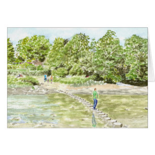 'Stepping Stones' Card