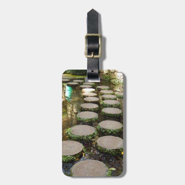 Stepping Stones Luggage Tag (Front Vertical)